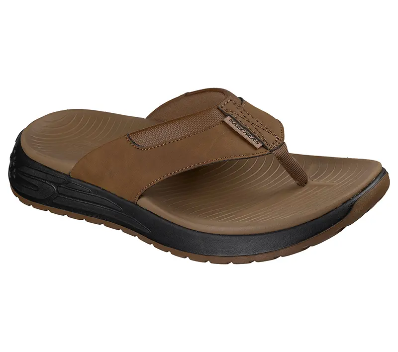 SANDALIAS SKECHERS 211359BRN MASCULINO 7
